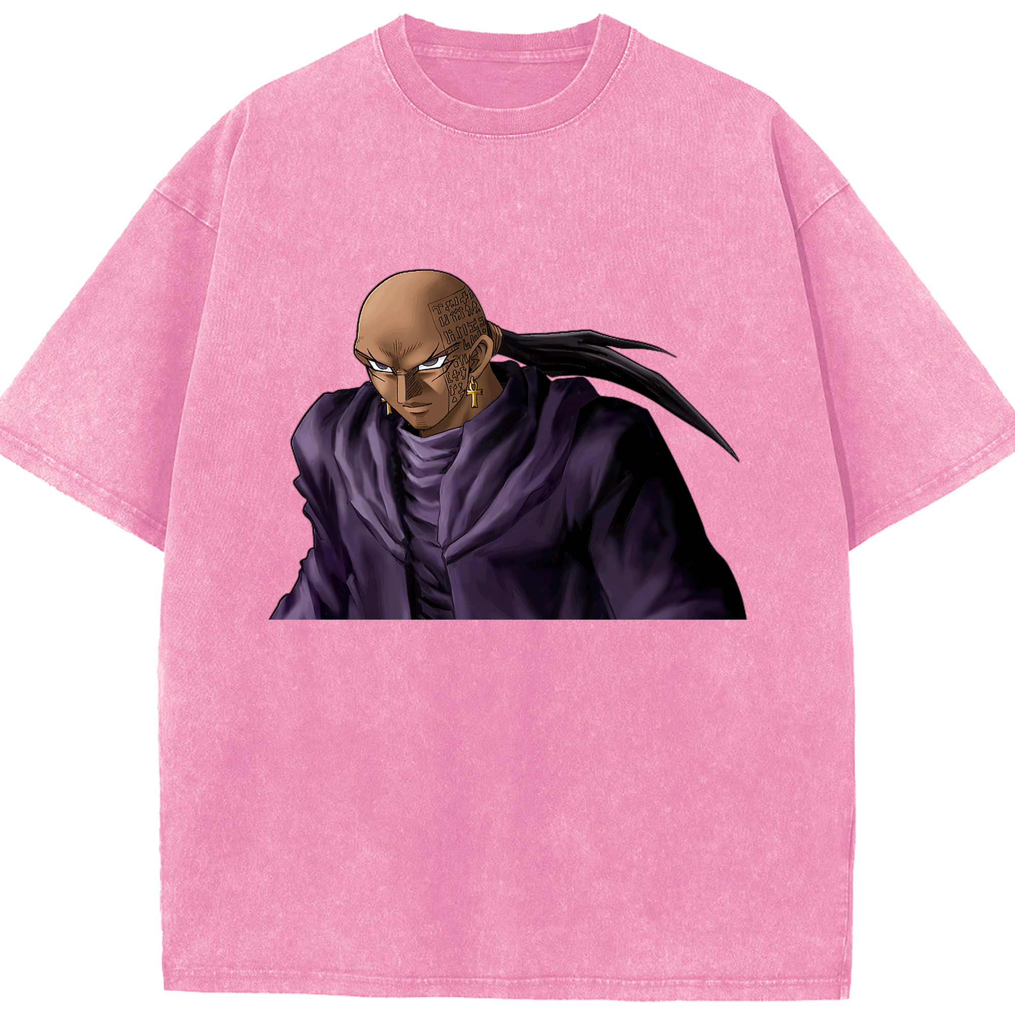 （画像用） 遊☆戯☆王 Yu-Gi-Oh! 綿100% ヴィンテージ風 半袖Tシャツ（フロントプリント）